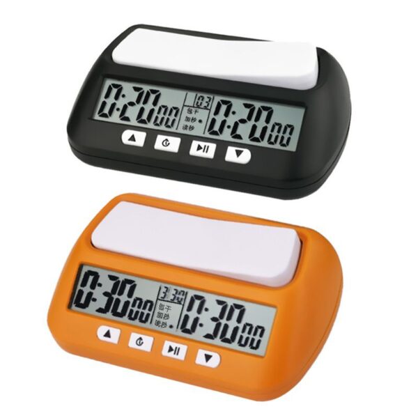 Kit Relógio Xadrez Leap Digital + Tabuleiro Magnético Peças
